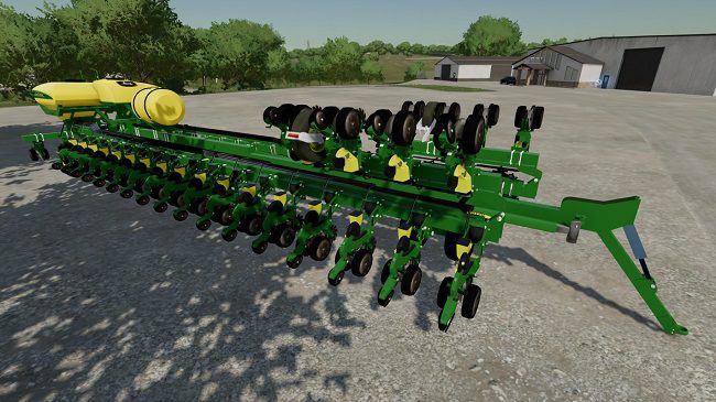John Deere Db120 Sower Planter V1000 для Farming Simulator 22 12x Моды для игр про 9931