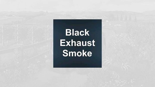 Black Exhaust Smoke v1.0.0.0 для Farming Simulator 22 (1.2.x)