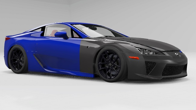 Lexus LFA Pack v1.0 для BeamNG.drive (0.24.1)