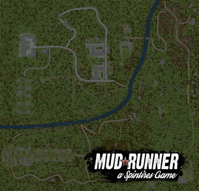 Карта "Pervak" для Spintires: MudRunner