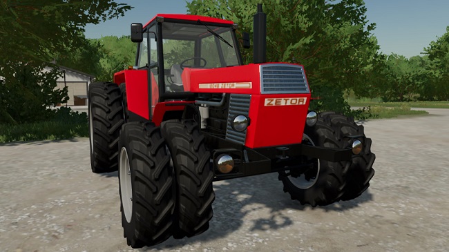 Zetor 12145 v1.0.0.0 для Farming Simulator 22 (1.2.x)