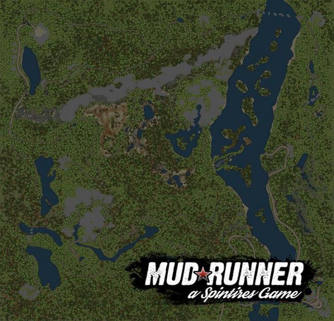 Карта "At your leisure" для Spintires: MudRunner