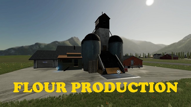 Flour Production v1.0 для Farming Simulator 22 (1.2.x)