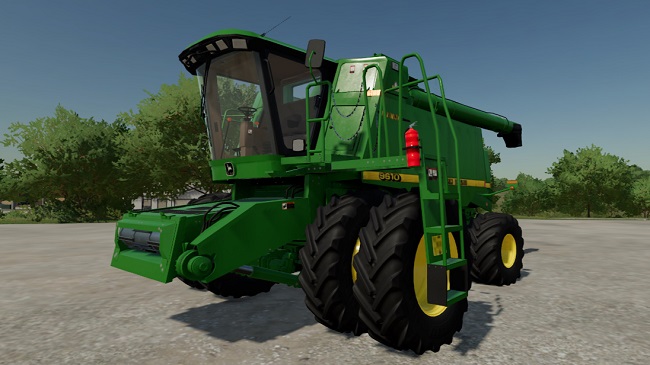 John Deere 9600 Combine v1.0 для Farming Simulator 22 (1.2.x)