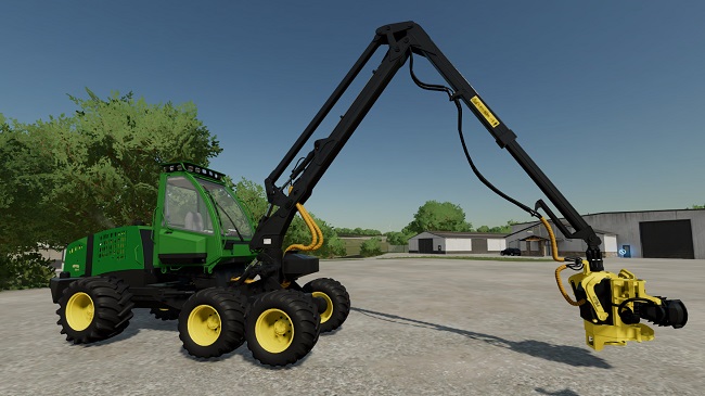 John Deere 1070D Eco III v1.0 для Farming Simulator 22 (1.2.x)