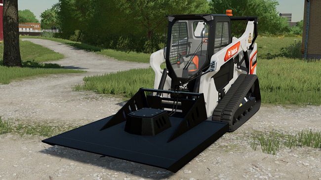 Mower For Skid Steer Loaders v1.1 для Farming Simulator 22 (1.10.x)