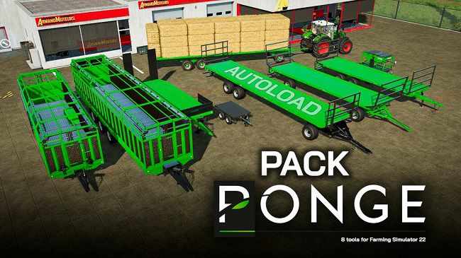 Ponge Pack v1.0 для Farming Simulator 22 (1.2.x)