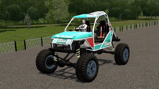 Crawler (Patrol Buggy) v1.0 для City Car Driving (1.5.9.2)