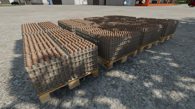 Eggs Pallet v1.0.1.0 для Farming Simulator 22 (1.2.x)