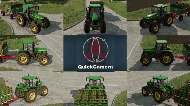 Quick Camera v1.1 для Farming Simulator 22 (1.3.x)