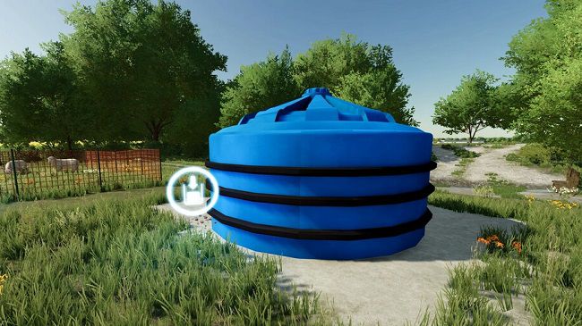 Large Water Tank v1.1 для Farming Simulator 22 (1.4.x)