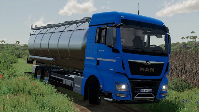 MAN TGX 6x4 Tanker Truck v1.0 для Farming Simulator 22 (1.2.x)