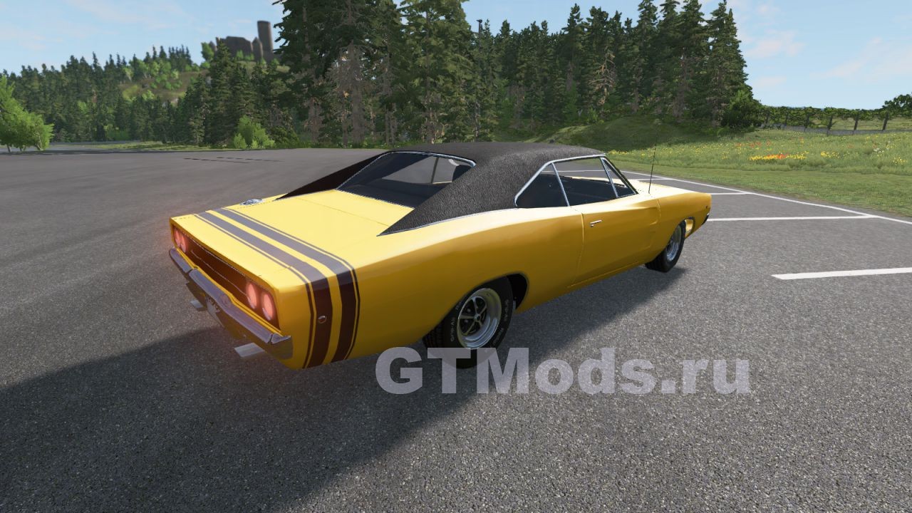 Dodge Charger 68/69/70 v1.0 для BeamNG.drive (0.24.x) » Моды для игр про  автомобили от GTMods.ru