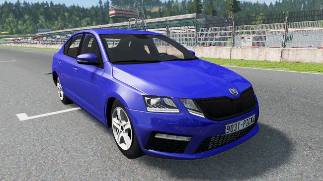 Skoda Octavia RS (5E) 2020 v1.0 для BeamNG.drive (0.24.x)