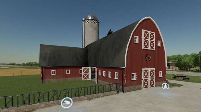 MW US Cowbarn v1.0.1.0 для Farming Simulator 22 (1.2.x)