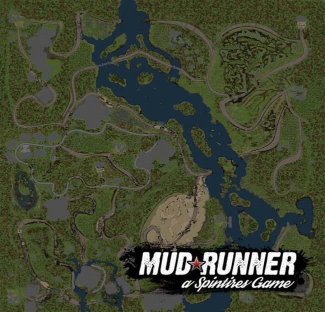 Карта "32х32" для Spintires: MudRunner