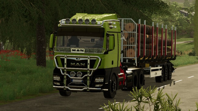 MAN TGX Forest Semi-Truck v2.0.1.0