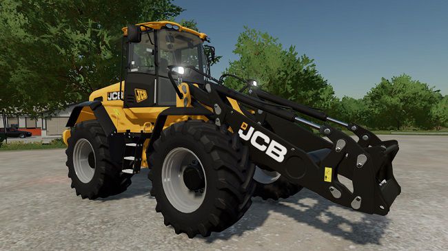 JCB 435S Wheel Loader v1.1 для Farming Simulator 22 (1.2.x)