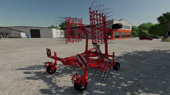 Einboeck Aeorostar-Exact 600 Wiesenstriegel v1.0.0.0 для FS22 (1.2.x)