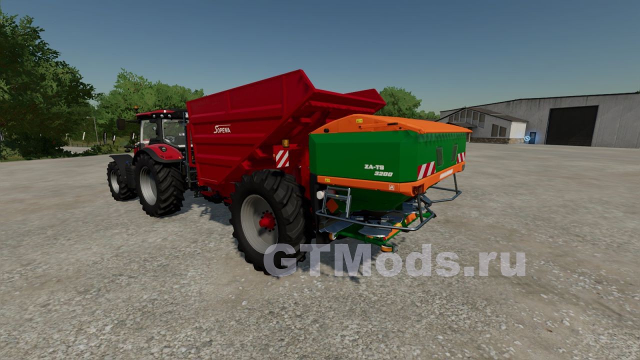 Sopema Fertilizer Trailer Farming Simulator 22 Mod Ls 2533