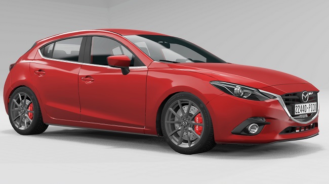 Mazda3 Hatchback (BM) 2014 v1.0 для BeamNG.drive (0.24.x)