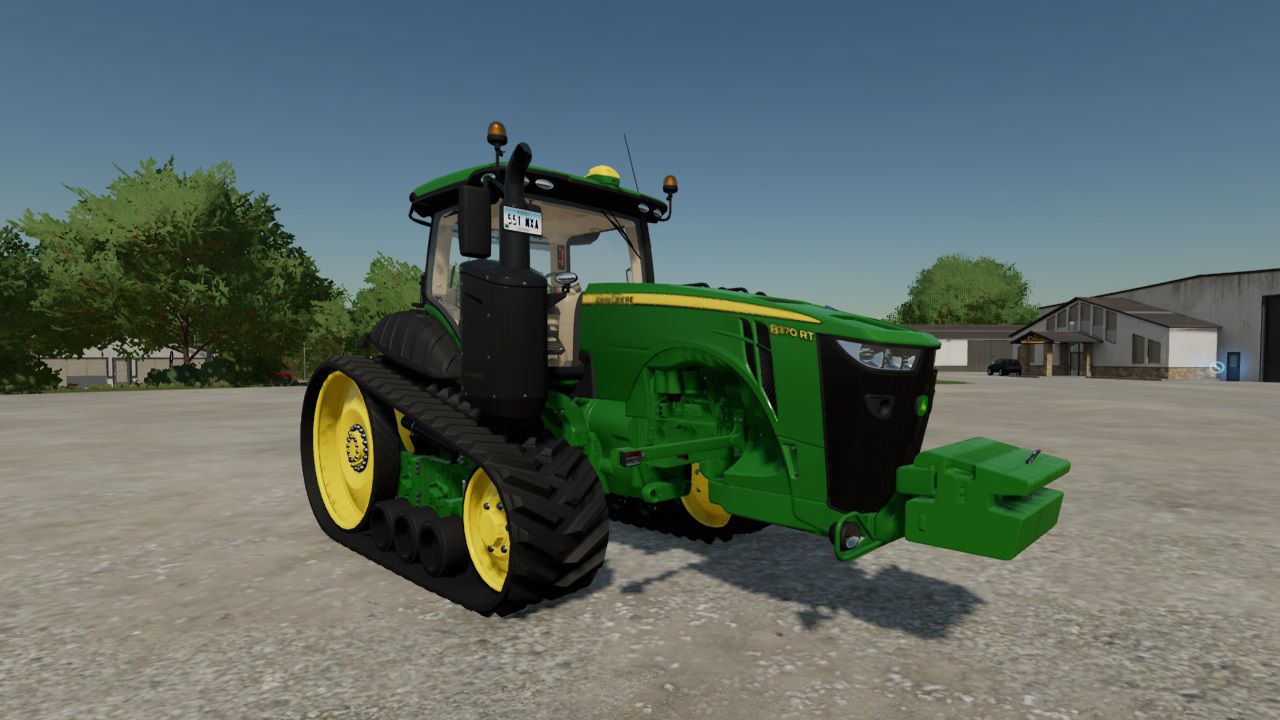 John Deere 8RT Series v1.0 для Farming Simulator 22 (1.2.x)