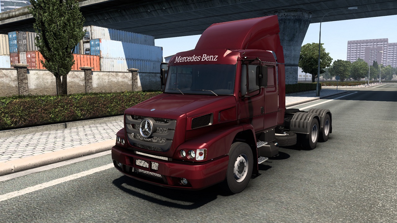 Mercedes Atron 1635 v1.2 для Euro Truck Simulator 2 (1.47.x)