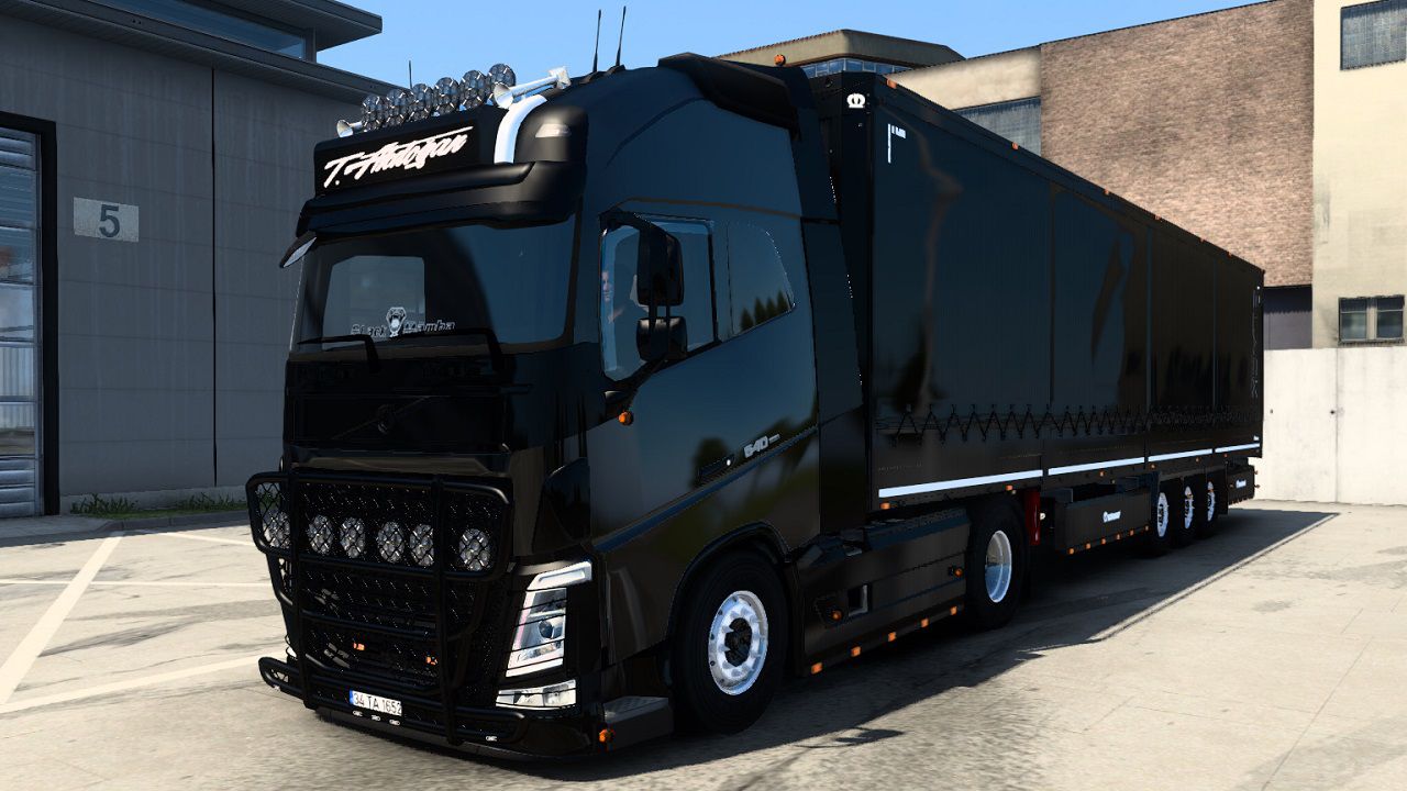 Volvo Black Mamba v1.0 для Euro Truck Simulator 2 (1.43.x)
