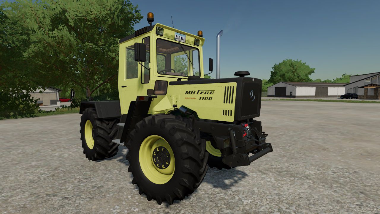 Mercedes Benz Trac 1000-1100 Tuning v1.0 для Farming Simulator 22 (1.2.x)