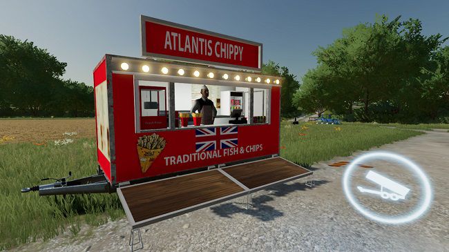 Chip Shop UK v1.0.0.0 для Farming Simulator 22 (1.2.x)