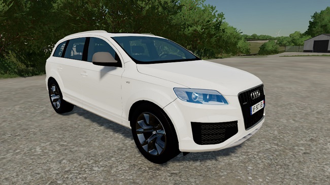 Audi Q7 2007 Reskin v2.0.0.0 для Farming Simulator 22 (1.2.x)