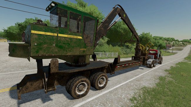 John Deere 437D Delimber v1.0.0.0 для Farming Simulator 2022 (1.2.x)