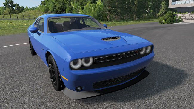 Dodge Challenger RT (LC) 2015 v1.0 для BeamNG.drive (0.24.x)