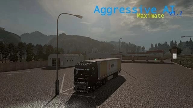 Aggressive AI v1.2 для Euro Truck Simulator 2 (1.43.x)