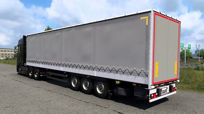 Schmitz Cargobull Reworked v1.0 для Euro Truck Simulator 2 (1.43.x)