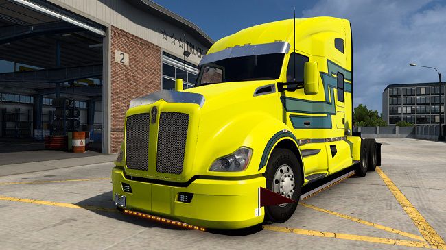 Kenworth T680 Modified v1.5 для American Truck Simulator (1.47.x)