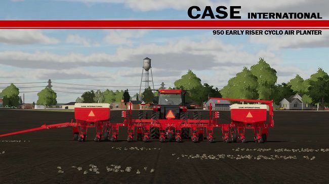 Case International 950 Cyclo Planter v1.11 для Farming Simulator 22 (1.8.x)