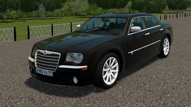 Chrysler 300c v1.0 для City Car Driving (1.5.9.2)
