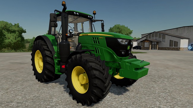 John Deere 6135m v1.0 для Farming Simulator 22 (1.2.x)