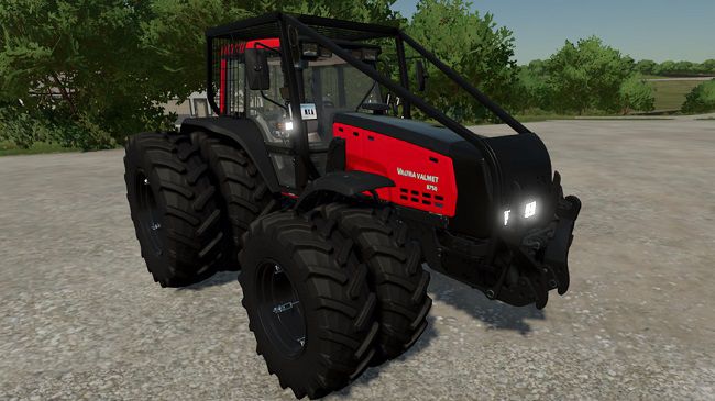Valtra Valmet 8750 Forest Edition v1.0 для Farming Simulator 22 (1.2.x)