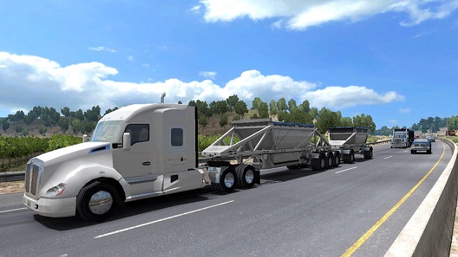 Traffic Density Mod v1.43 для American Truck Simulator (1.43.x)