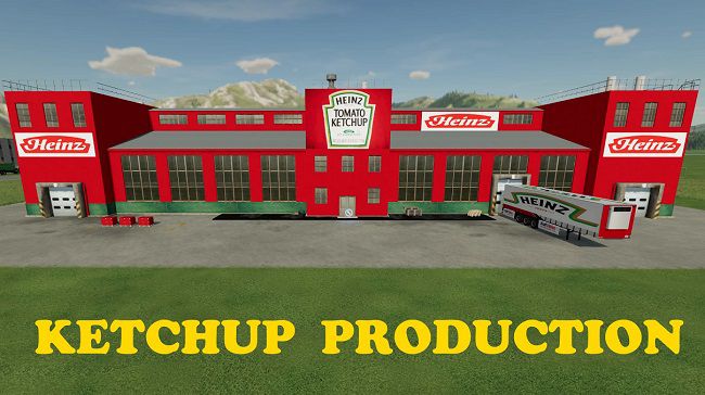 Ketchup Production v1.0.0.2 для Farming Simulator 22 (1.5.x)