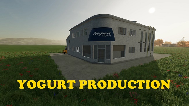 Yogurt Production v1.2 для Farming Simulator 22 (1.6.x)
