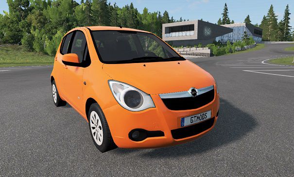 Opel Agila 2008 v1.2 для BeamNG.drive (0.24.x)