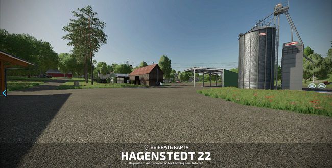 Карта Hagenstedt 22 v1.0.0.0 для Farming Simulator 22 (1.2.x)