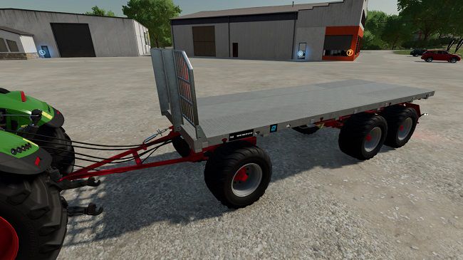 Kroeger HKD 402 FlatBed v1.2.0.0 для Farming Simulator 22 (1.9.x)