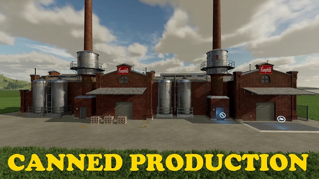 Canned Production v1.0 для Farming Simulator 22 (1.2.x)