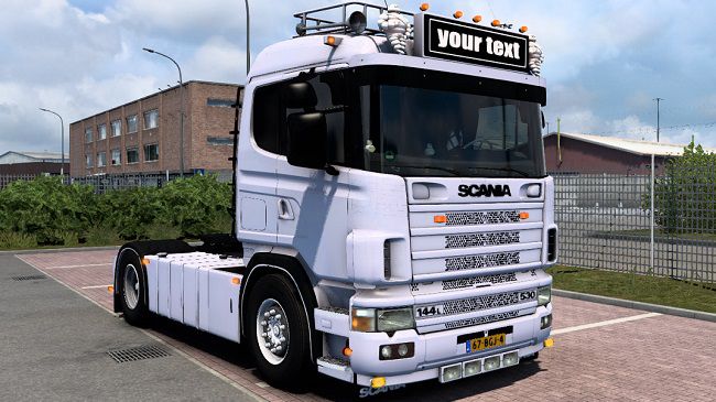 Scania 144L 480 v1.0 для Euro Truck Simulator 2 (1.45.x)