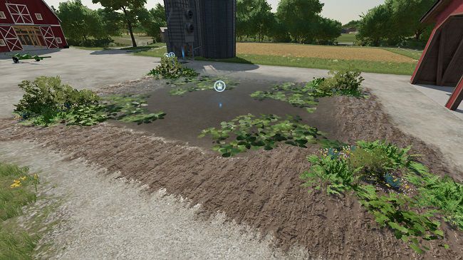 Small Placeable Pond v1.0 для Farming Simulator 22 (1.2.x)