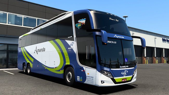Busscar Vissta Buss 400 Volvo v1.0 для Euro Truck Simulator 2 (1.43.x)